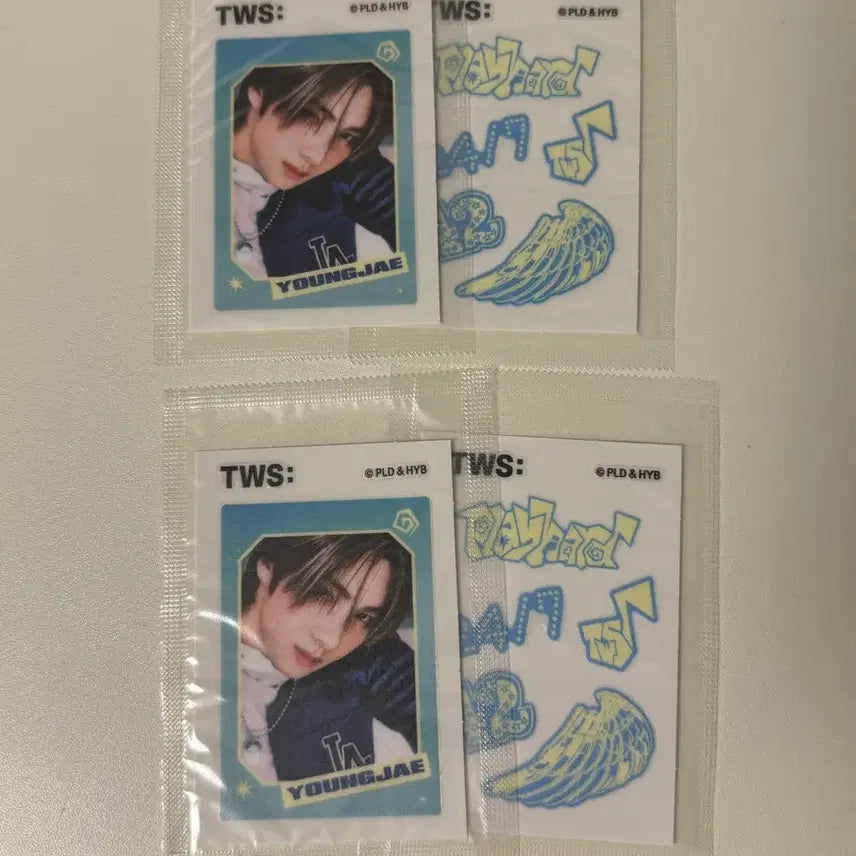 투어스 롯데 콜라보 랜덤 띠부씰 영재