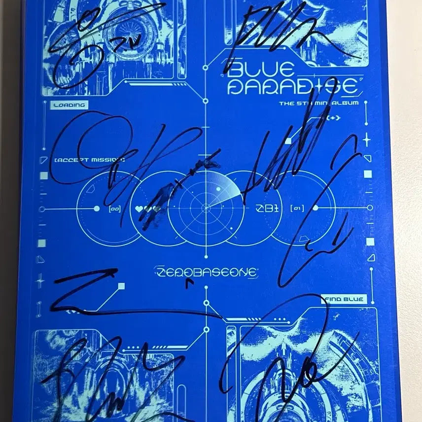 제로베이스원 싸인앨범