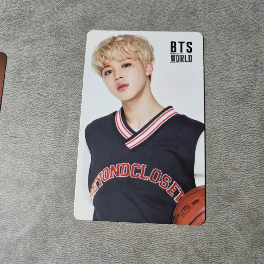 bts world 비월 양면 포카 지민 방탄