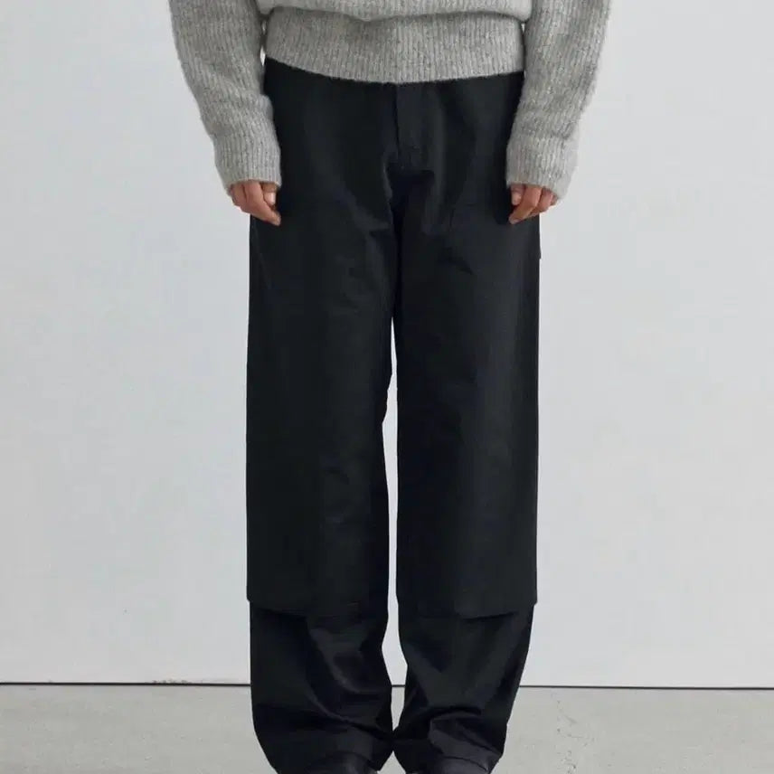 [SOLD OUT] 호이테 HET SHINE WORK PANTS BLACK
