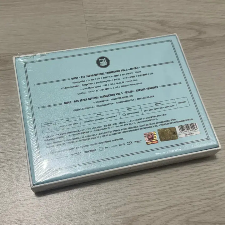 미개봉) 방탄소년단 너에게 닿기를 3기 팬미팅 블루레이 DVD 미개봉