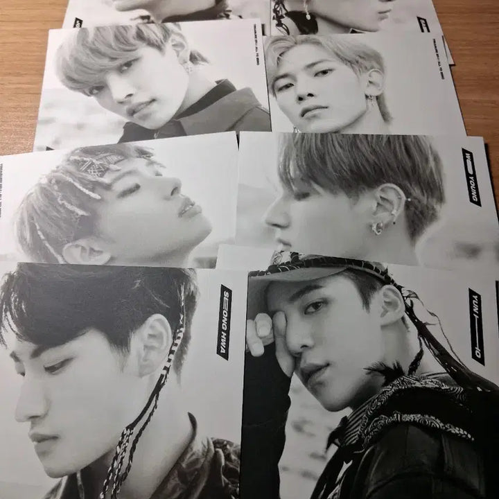 에이티즈 Treasure Ep.1 앨범 해적왕앨범 풀세트 우영포카