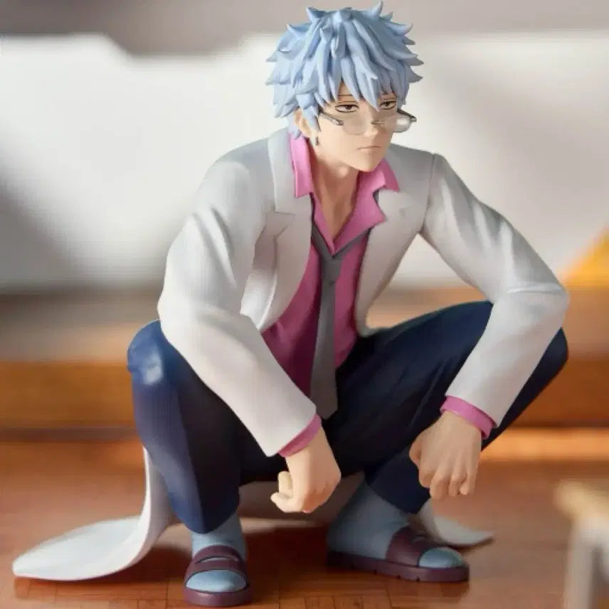 미개봉 은혼 삼젯 긴파치 데스크 피규어