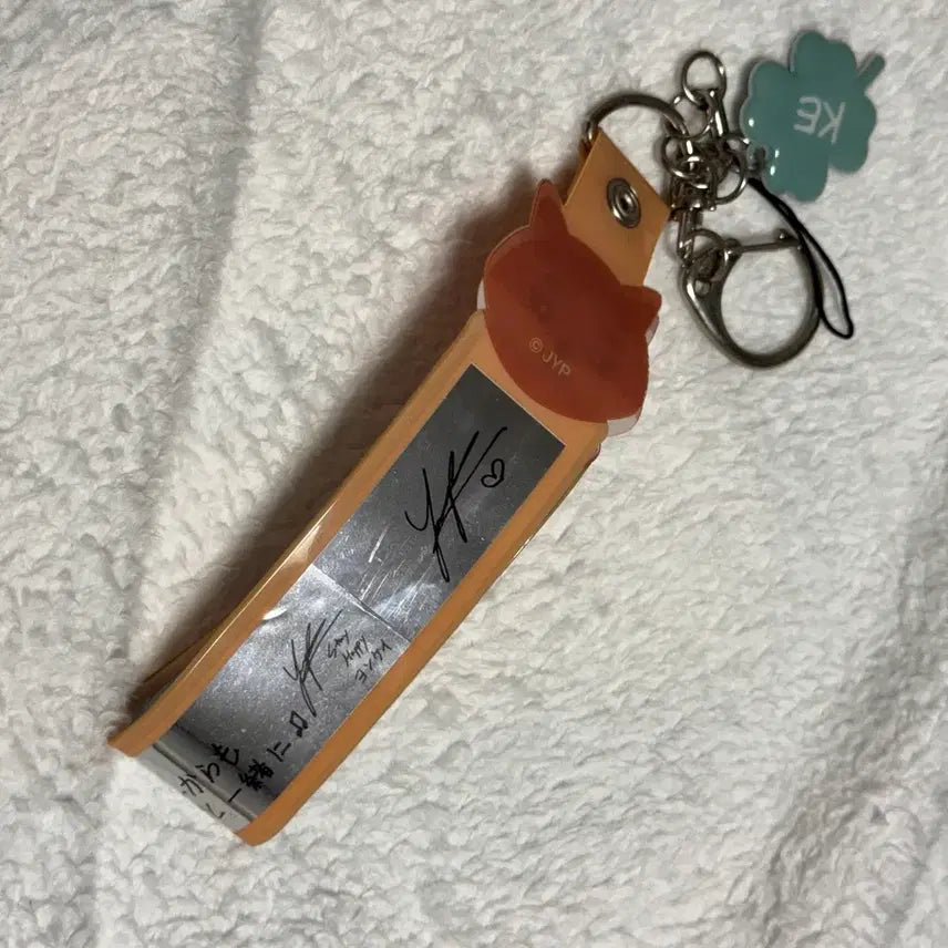 데이식스 데니멀즈 컨페티 홀더 키링 케(+싸인컨페티)