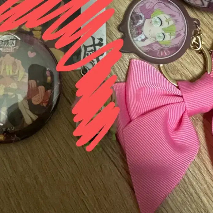 귀칼 미츠리+오바나이 세트 오바미츠 세트