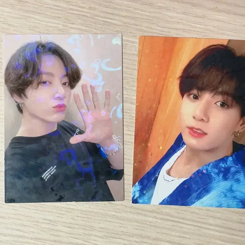 (일괄) 방탄 정국 일본 fc 갱신 포카 홀로그램 팬클럽 매직샵