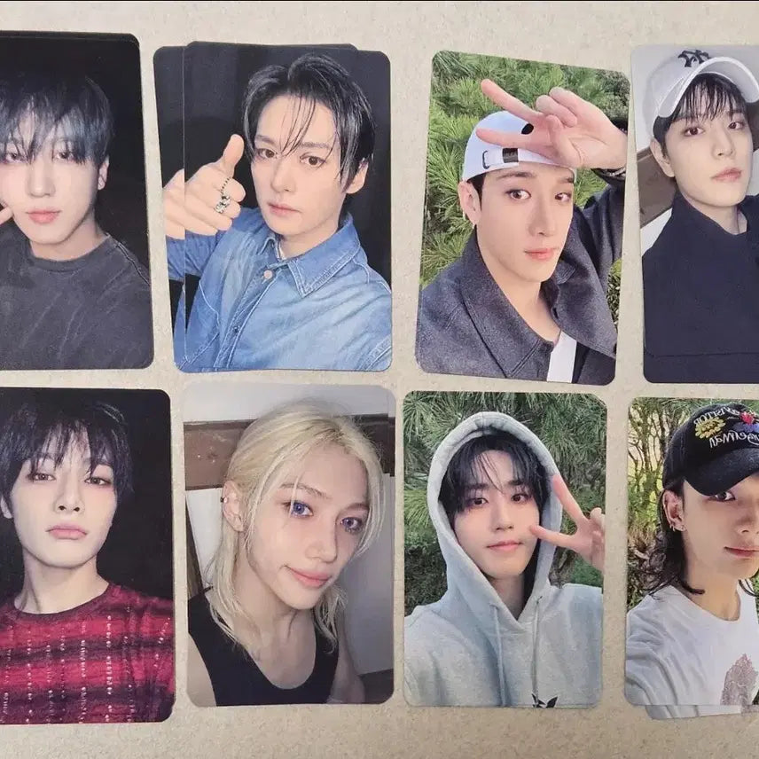 스트레이키즈 hiptape 힙합 디마뮤 포카 8종세트