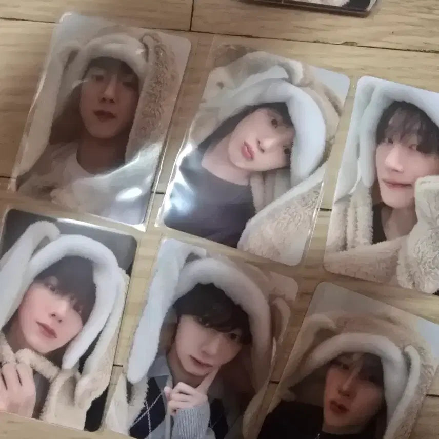 몬스타엑스 토끼모자 포카