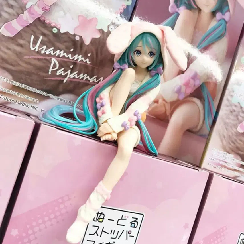후류 하츠네 미쿠 누들스토퍼 토끼귀 파자마