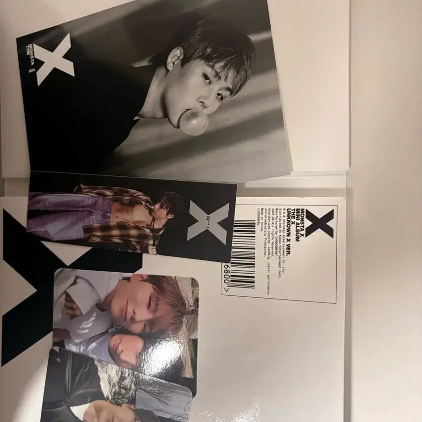 몬스타엑스 더엑스 포카포함 전구성