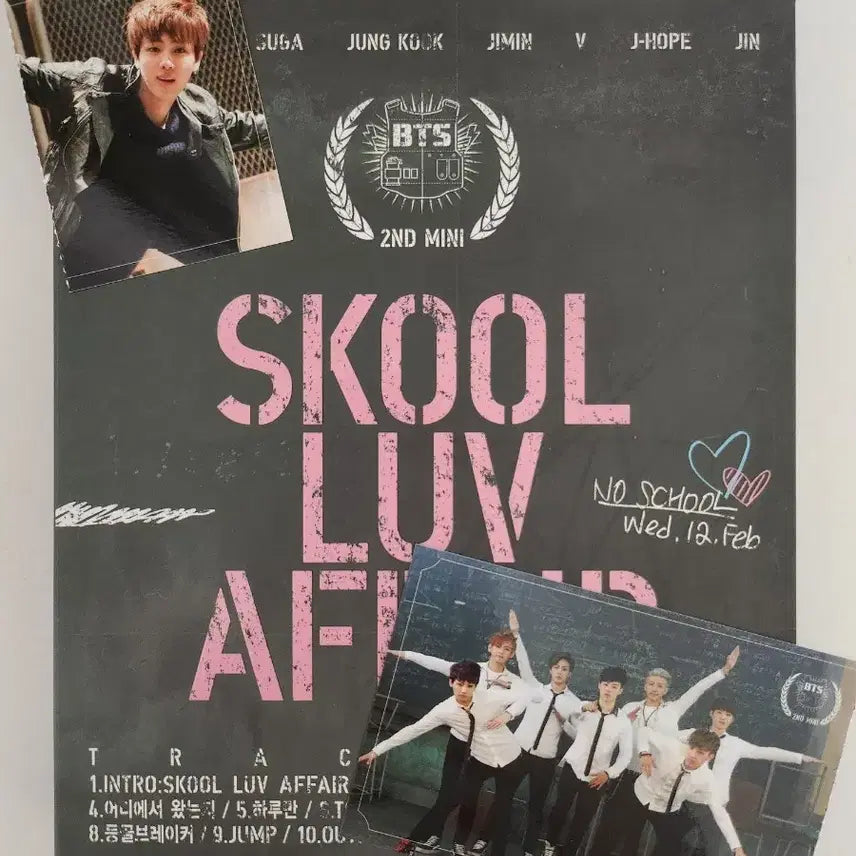 방탄소년단 bts Skool Luv Affair 앨범 진 포카