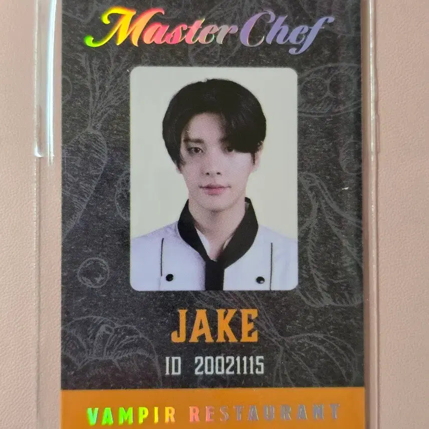 엔하이픈 월드 제이크 sp카드 쉐프 미사용