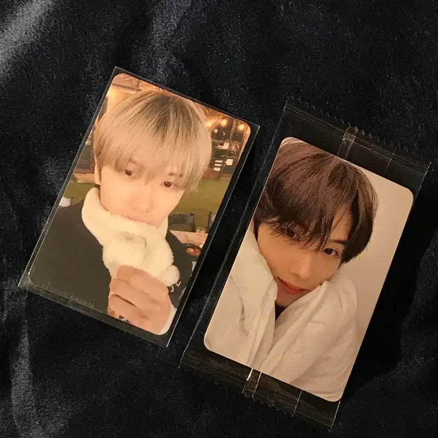 엔시티드림 지성 포카 목도리지성 이불지성