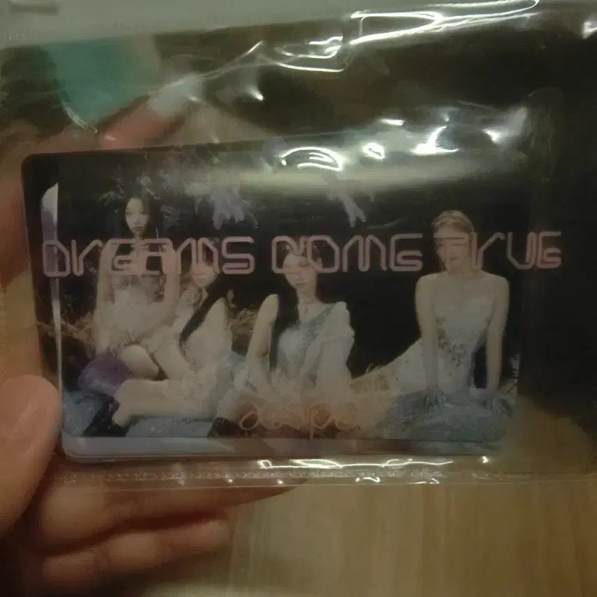 에스파 포카 Dreams Come True 포토카드 스티커백