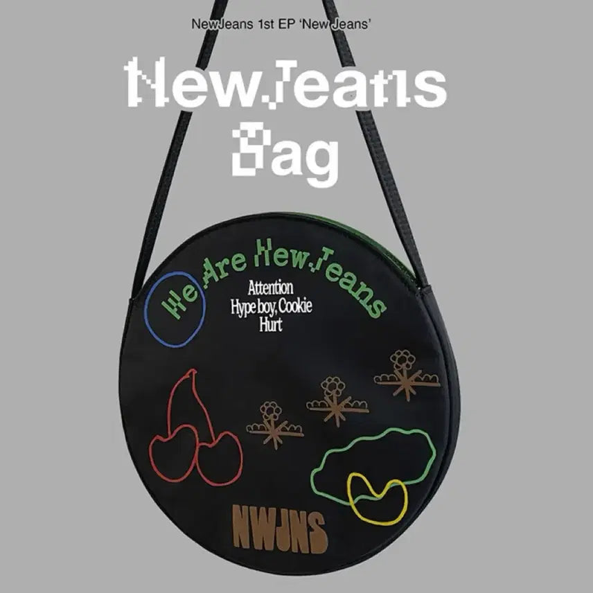 뉴진스 NewJeans 어텐션 가방 앨범 한정판 블랙버전 양도 포카 해린