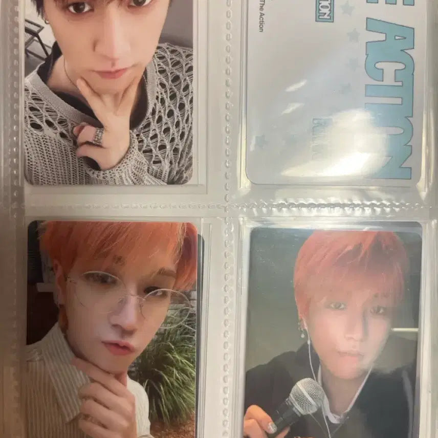 보넥도 리우 디액션 앨범 특점 포카 일괄 양도