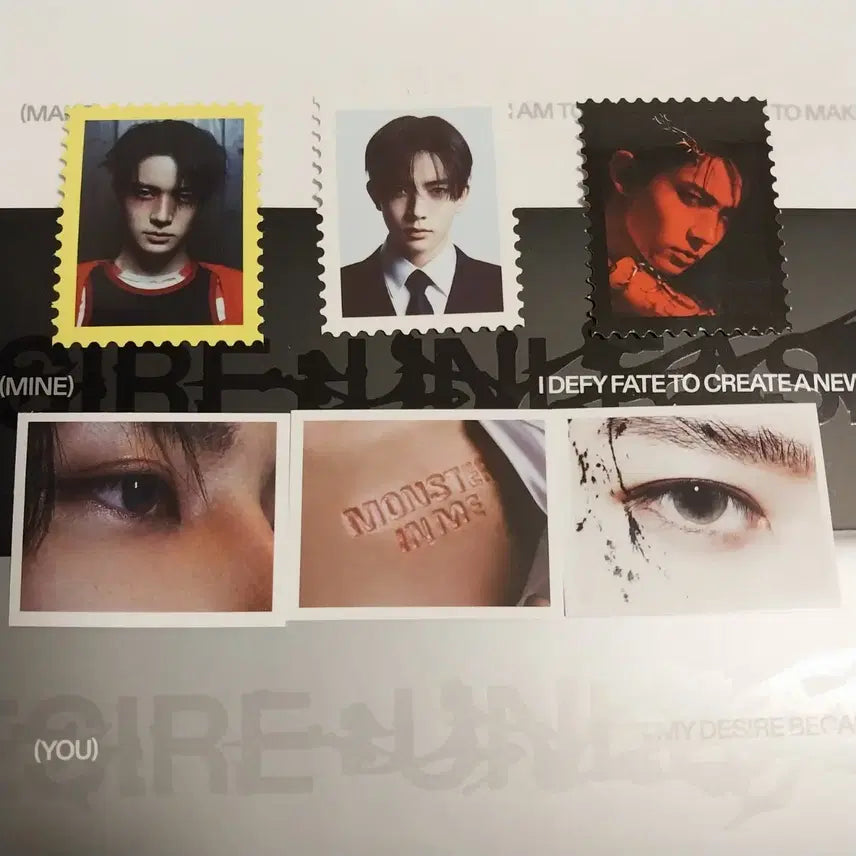 희승 씰 미니포토 desire unleash 엔하이픈 우표 증명사진 증사