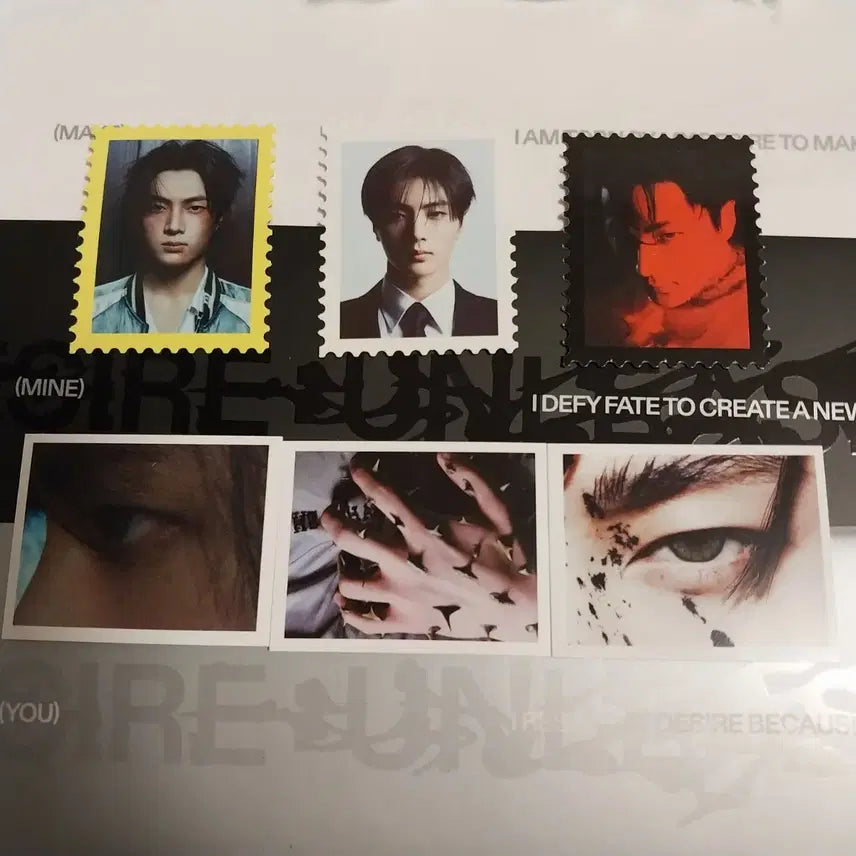 제이 씰 미니포토 desire unleash 엔하이픈 우표 증명사진 증사