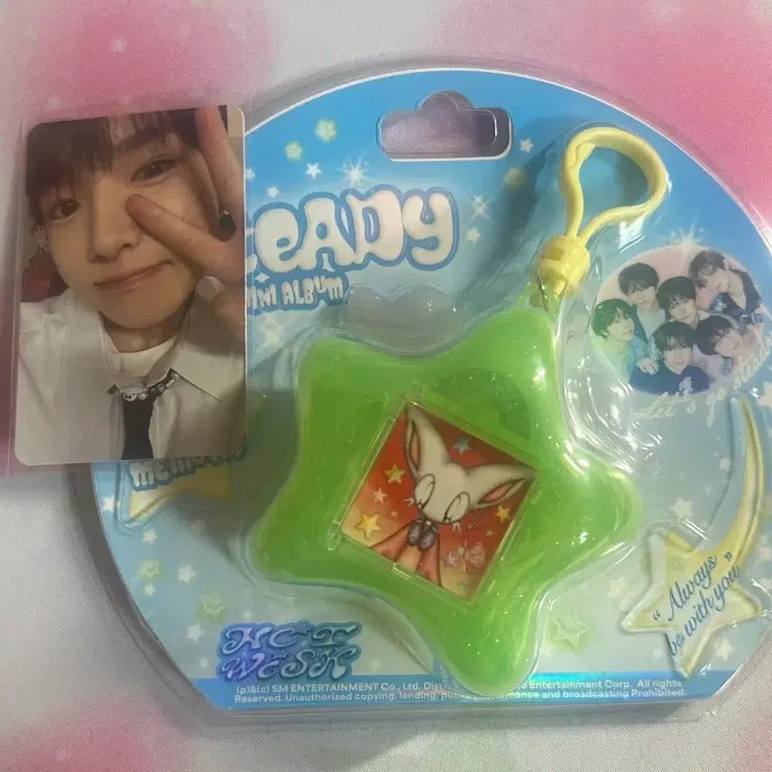 nct wish 엔시티 위시 스테디 키링 앨범 리쿠