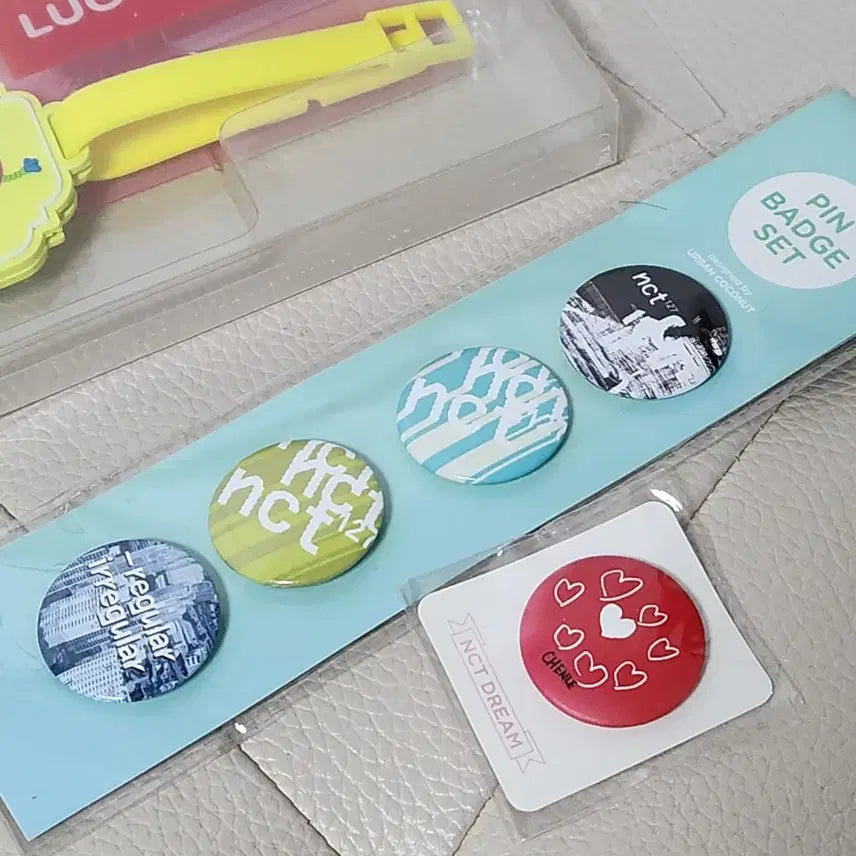 NCT 127 엔시티 러기지택 뱃지 일괄