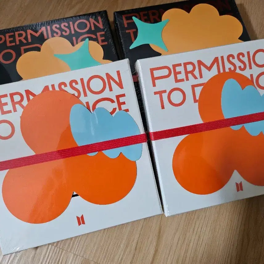 미개봉4개 일괄 방탄소년단 Permission To Dance 앨범 세트