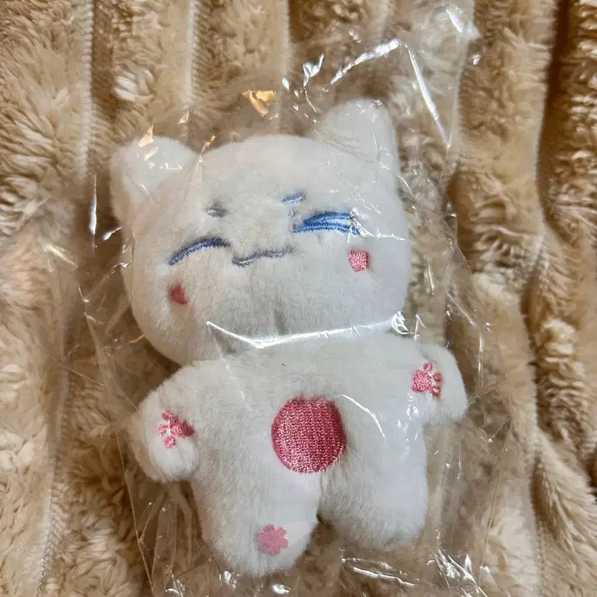 에이티즈 최산 산냥이 인형