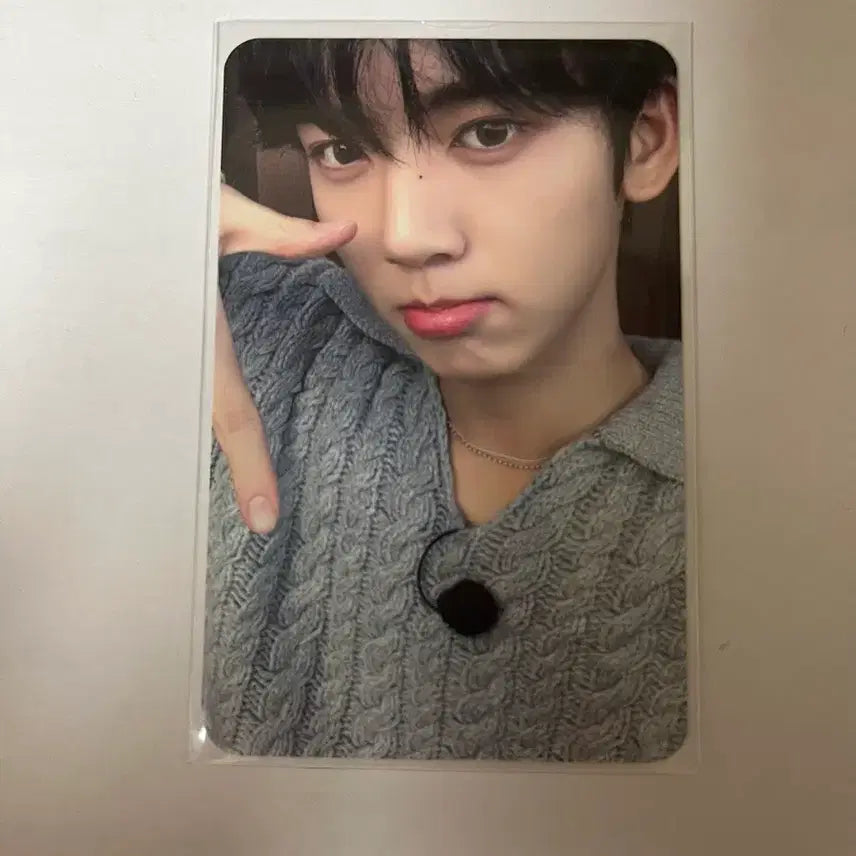 제로베이스원 제베원 한유진 포토카드