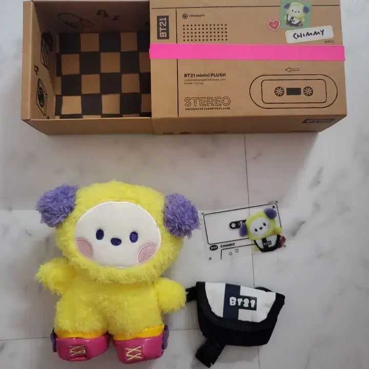 bt21 치미 미니니 스테레오 스탠딩 인형