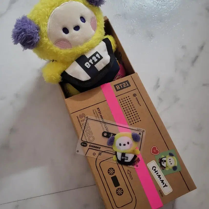 bt21 치미 미니니 스테레오 스탠딩 인형