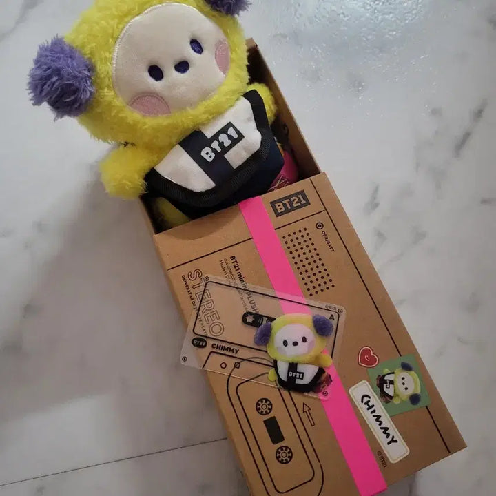 bt21 치미 미니니 스테레오 스탠딩 인형
