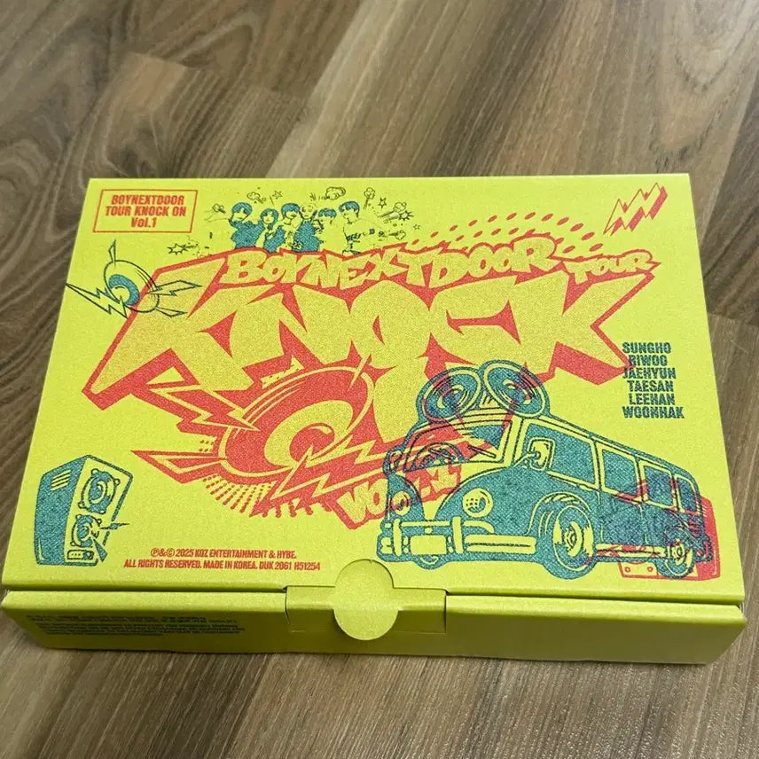 보넥도 콘서트 낙온 1  키트