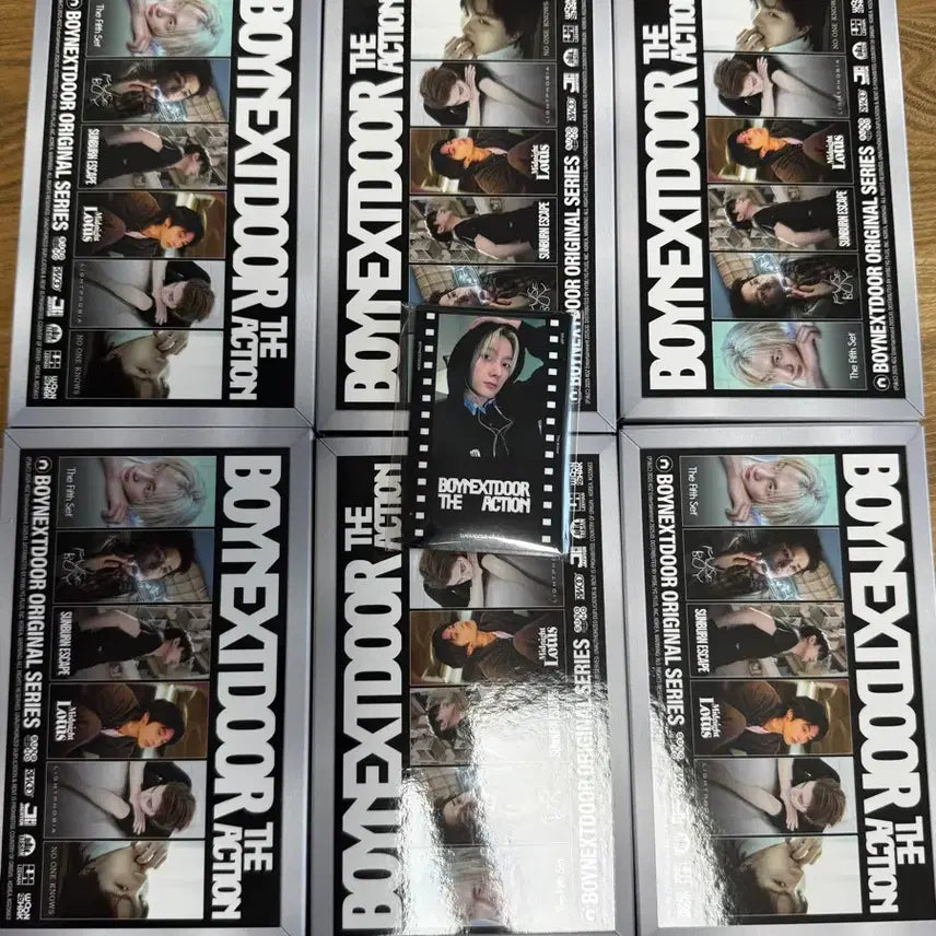 보이넥스트도어 5th EP The Action 앨범 프래임버전 세트