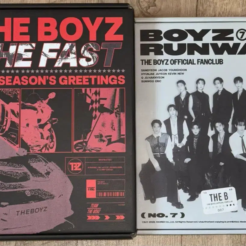 더보이즈 시즌그리팅 & 7기 키트