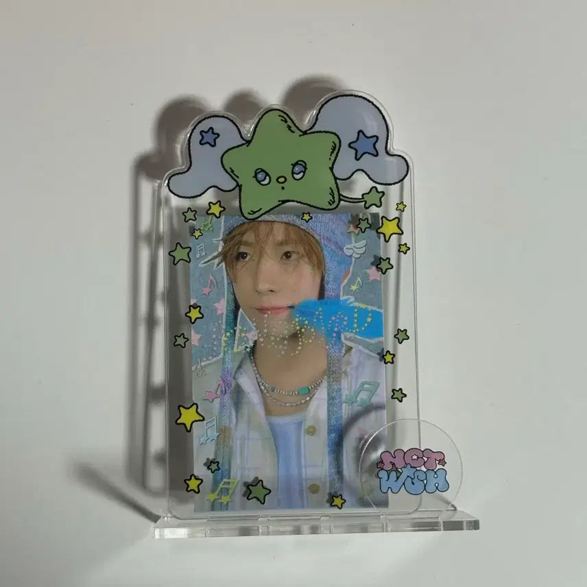 엔시티위시 위시스테이션 팝업 엠디 아크릴 포카 스탠드 양도