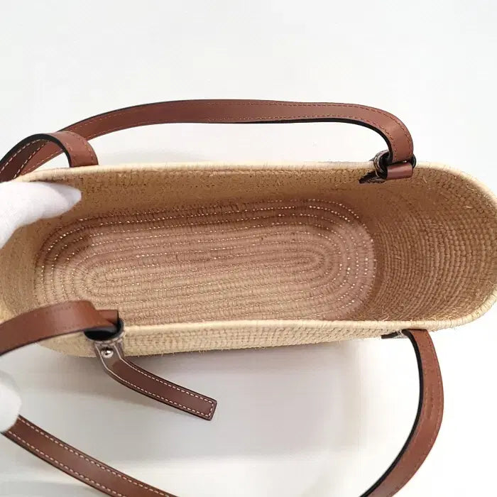 [BUNJANG] Loewe Raffia Square Small Bag / 로에베 라피아 스퀘어 스몰 백