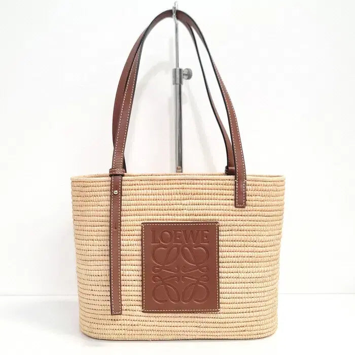 [BUNJANG] Loewe Raffia Square Small Bag / 로에베 라피아 스퀘어 스몰 백