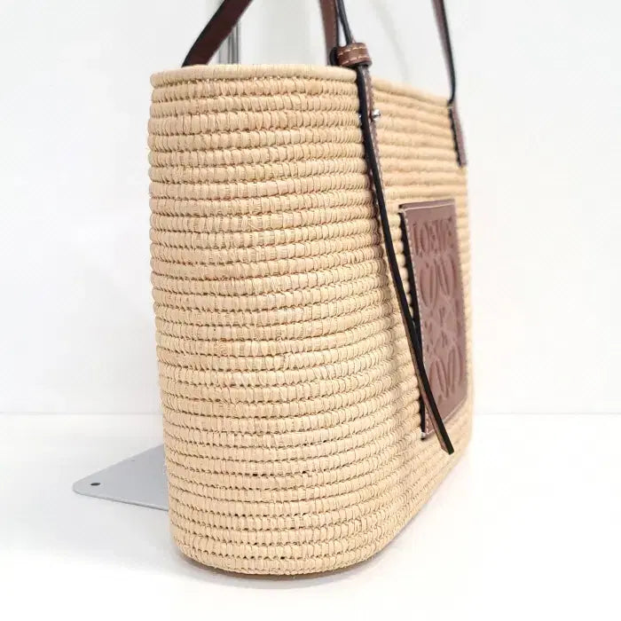 [BUNJANG] Loewe Raffia Square Small Bag / 로에베 라피아 스퀘어 스몰 백