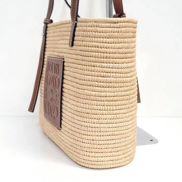 [BUNJANG] Loewe Raffia Square Small Bag / 로에베 라피아 스퀘어 스몰 백