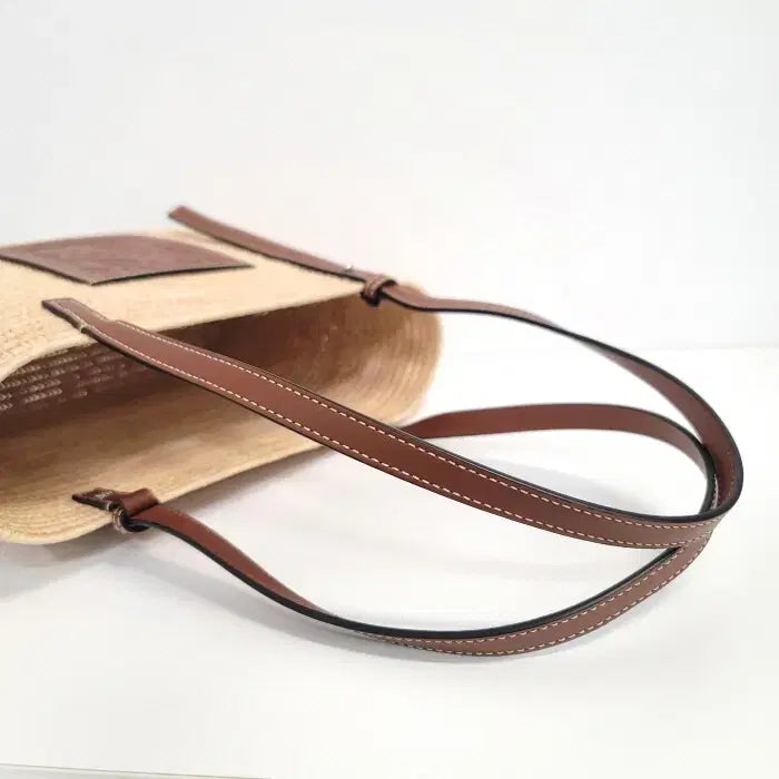 [BUNJANG] Loewe Raffia Square Small Bag / 로에베 라피아 스퀘어 스몰 백