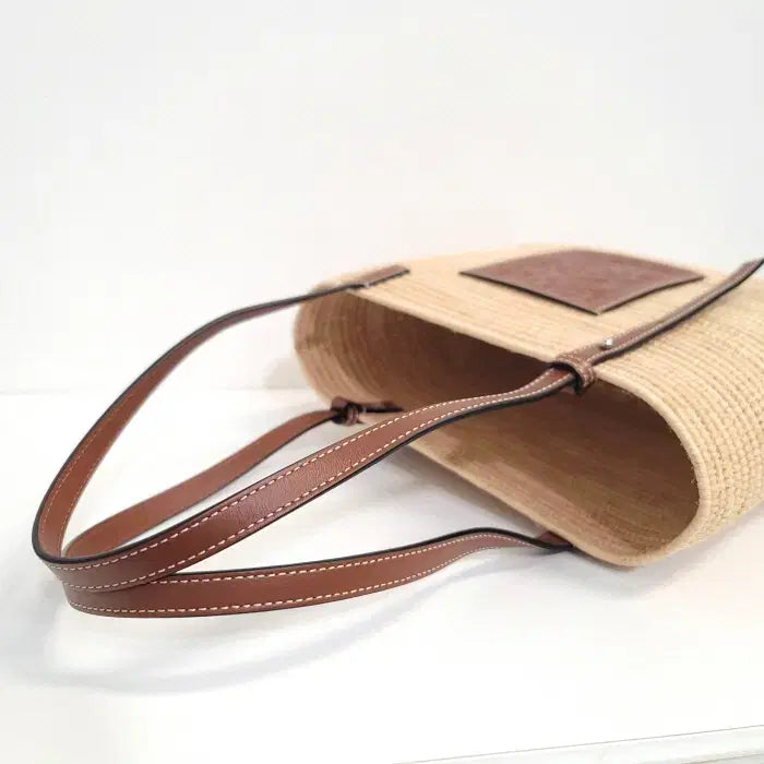 [BUNJANG] Loewe Raffia Square Small Bag / 로에베 라피아 스퀘어 스몰 백