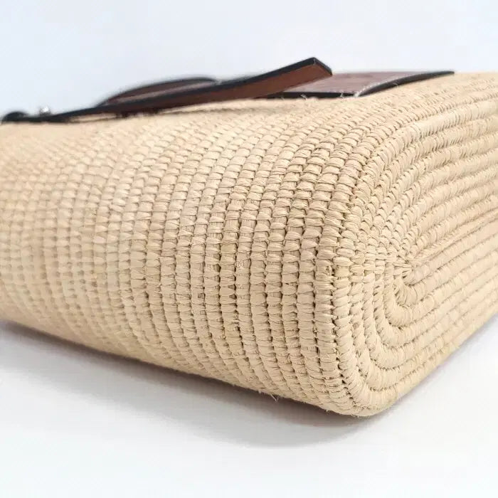[BUNJANG] Loewe Raffia Square Small Bag / 로에베 라피아 스퀘어 스몰 백
