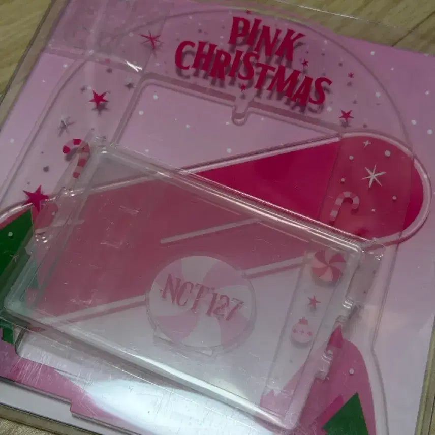미개봉/원가이하 127 마크 핑크 크리스마스 아크릴 스탠드 세트 엔시티