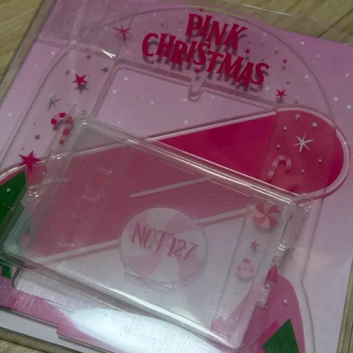 미개봉/원가이하 127 마크 핑크 크리스마스 아크릴 스탠드 세트 엔시티