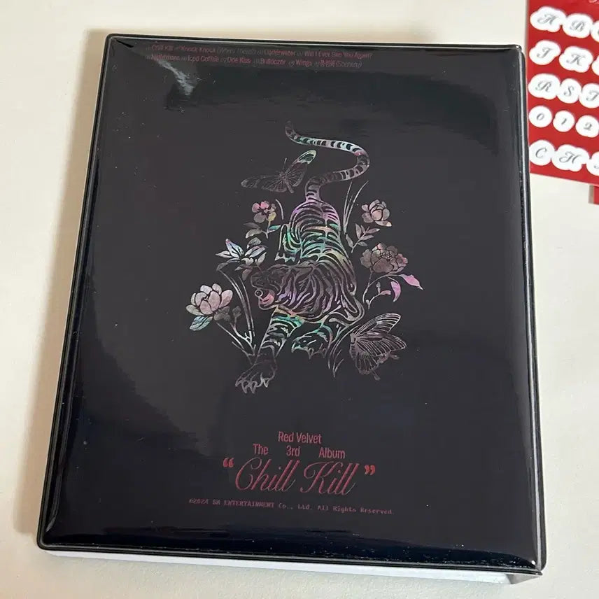 레드벨벳 칠킬메모리콜레트북바인더희귀굿즈엠디엽서스티커