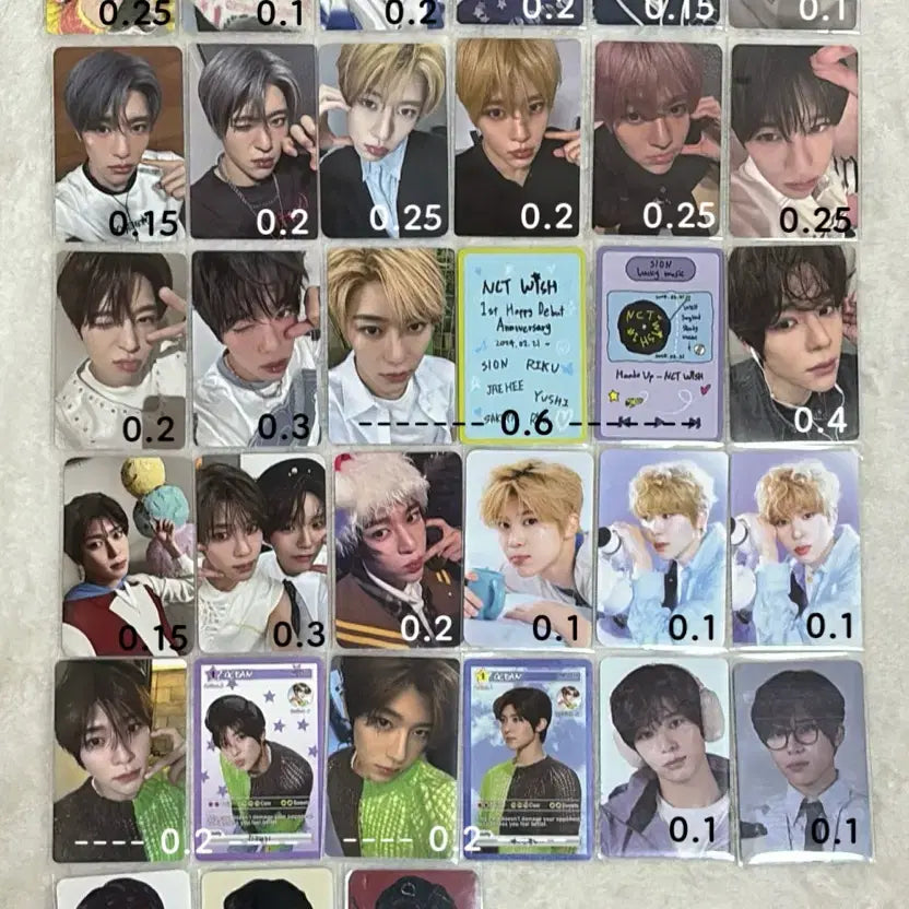 엔시티위시 시온 포카 양도