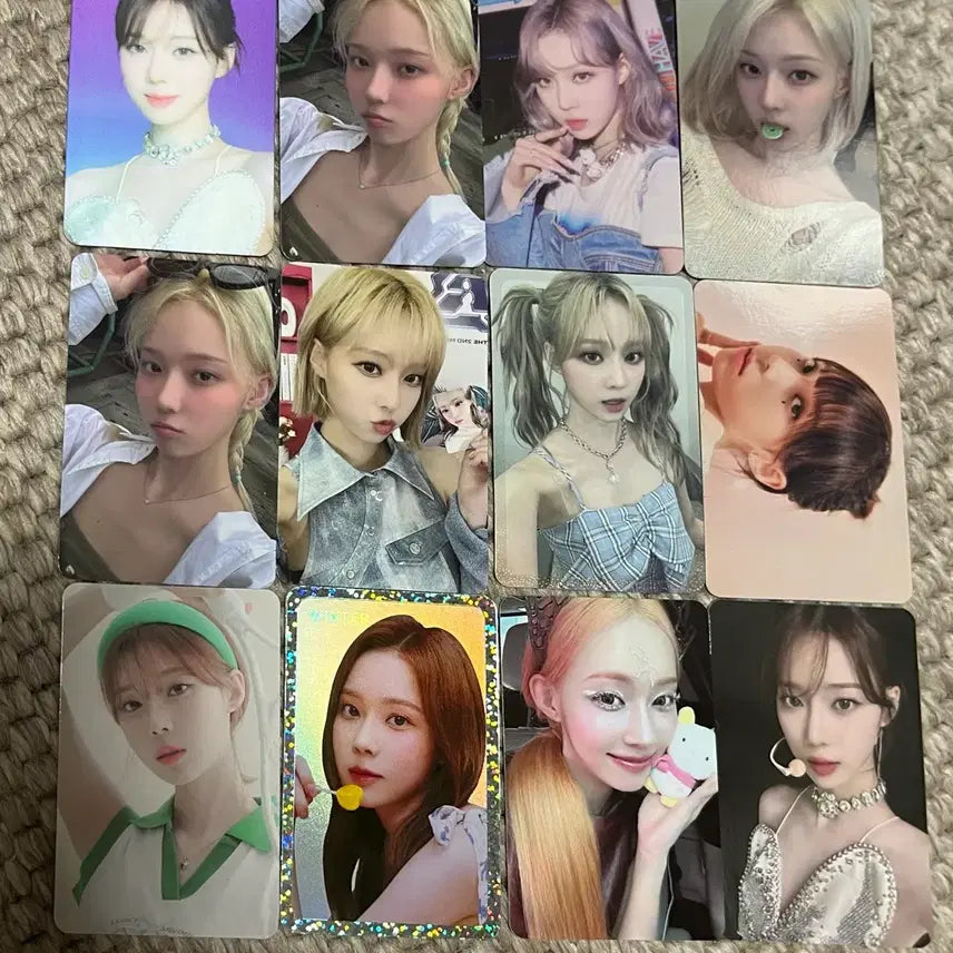 [12장 일괄판매] 에스파 포카 판매 일괄