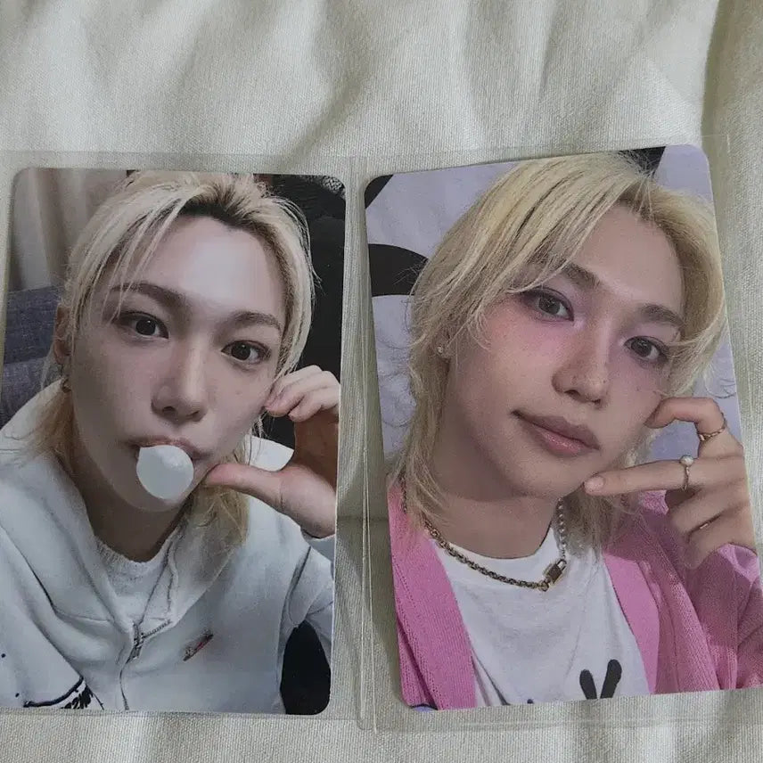 Stray Kids 스트레이키즈 필릭스 용복이 포카 2장