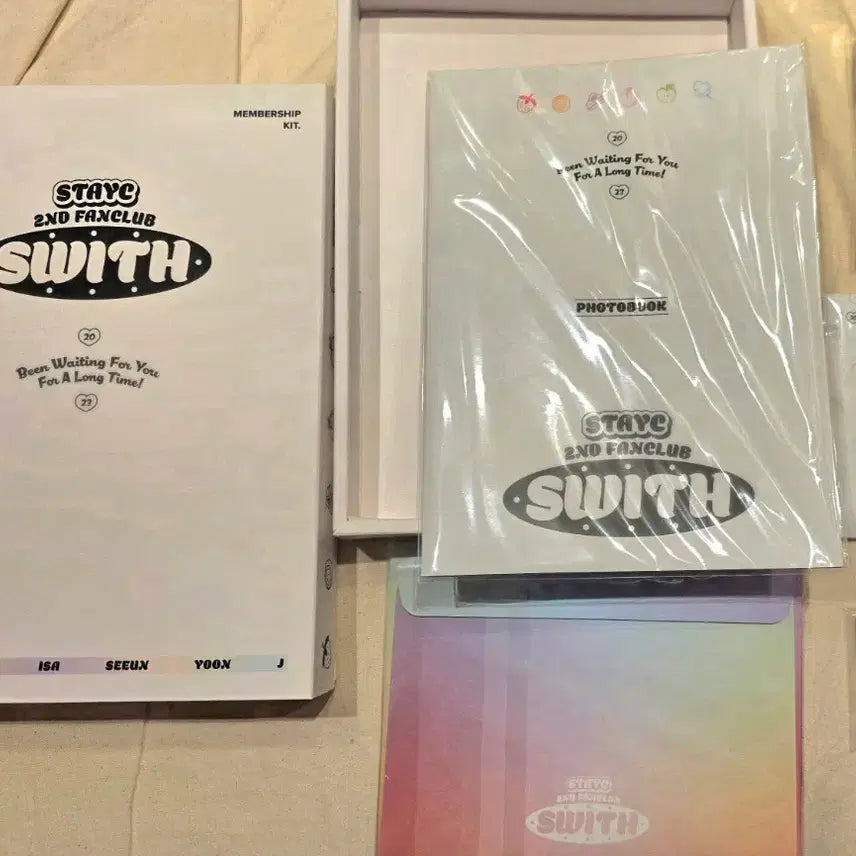 스테이씨 2nd 맴버쉽키트 stayc