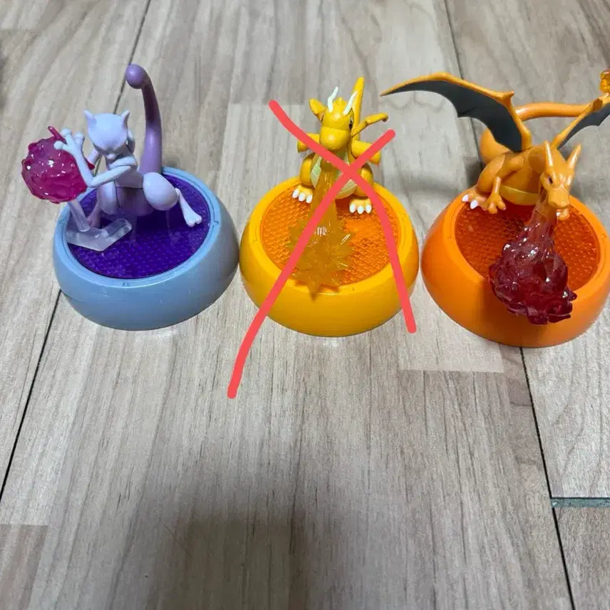 반다이 포켓몬 빛나는 피규어 가챠