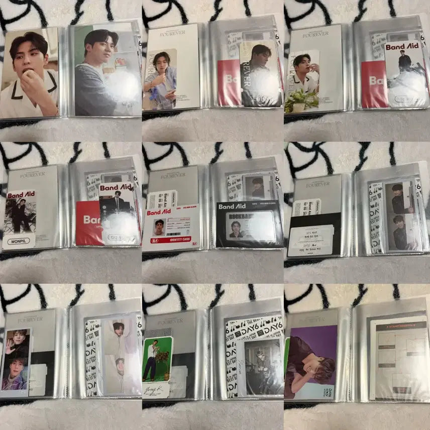 데이식스 포카, 엽서 일괄